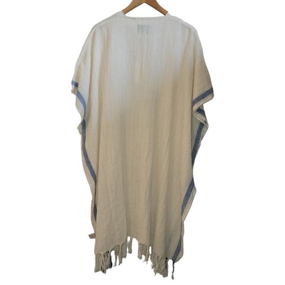 NWT RAYS FOR DAYS  THE COCO CABANA SWIM COVERUP KIMONO WITH FRINGE OS - Picture 4 of 11